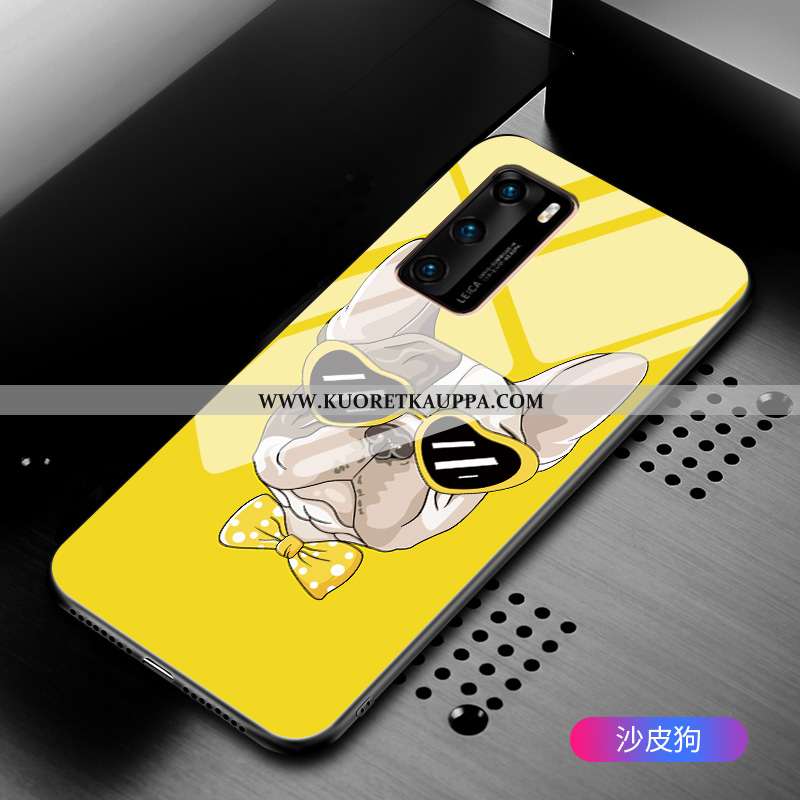 Kuori Huawei P40, Kuoret Huawei P40, Kotelo Huawei P40 Suojaus Lasi All Inclusive Persoonallisuus Mu