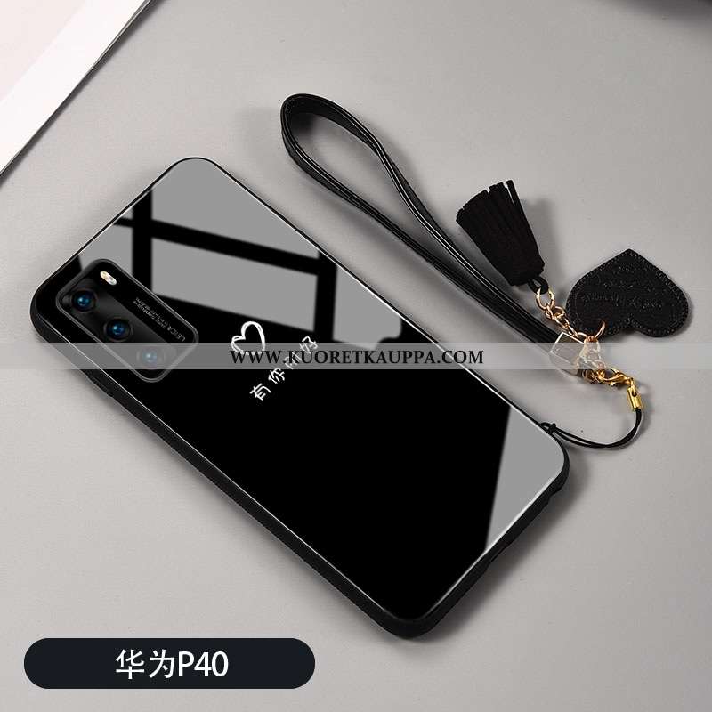 Kuori Huawei P40, Kuoret Huawei P40, Kotelo Huawei P40 Suojaus Lasi Valkoinen Murtumaton