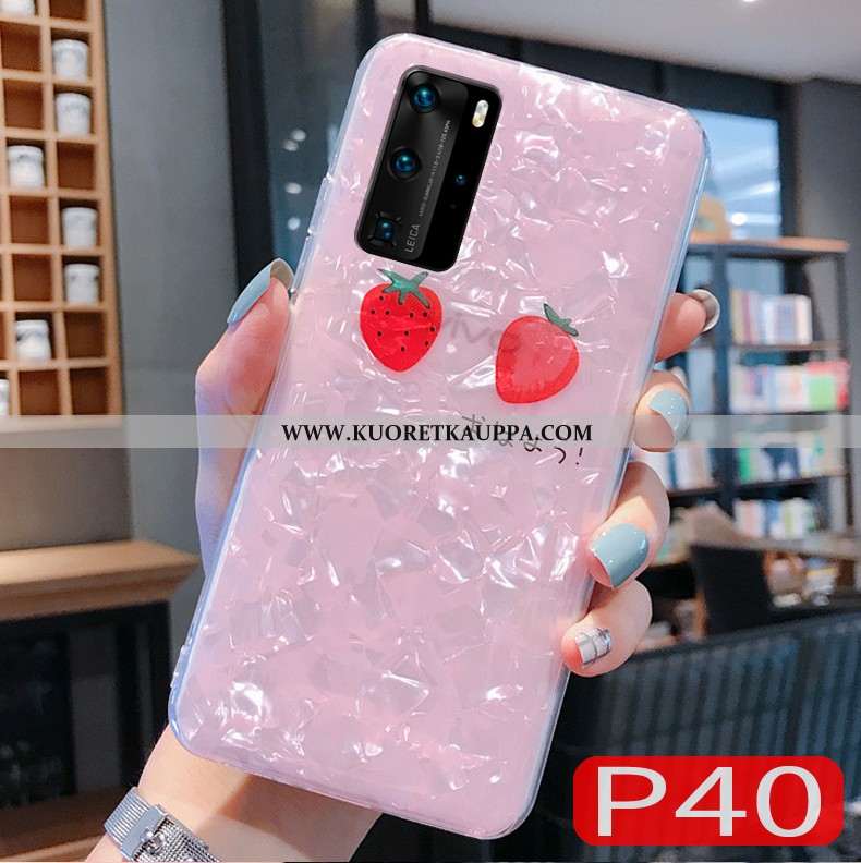 Kuori Huawei P40, Kuoret Huawei P40, Kotelo Huawei P40 Suuntaus Ultra Puhelimen Kukkakuvio All Inclu