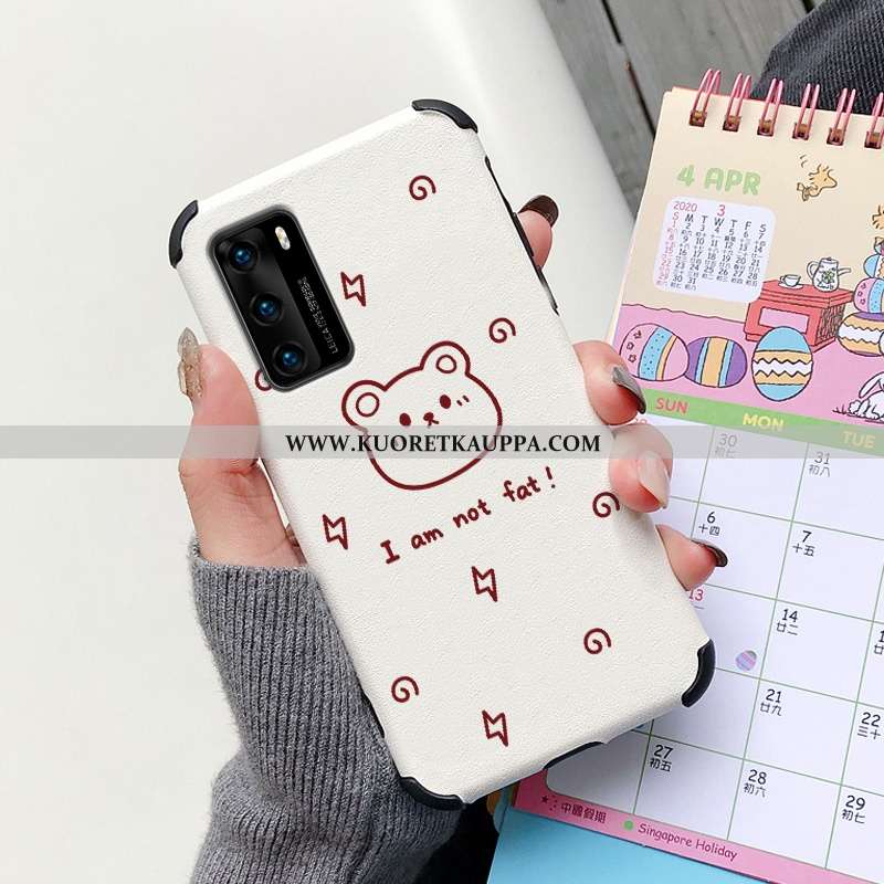 Kuori Huawei P40, Kuoret Huawei P40, Kotelo Huawei P40 Tila Persoonallisuus Pieni Silikoni Murtumato