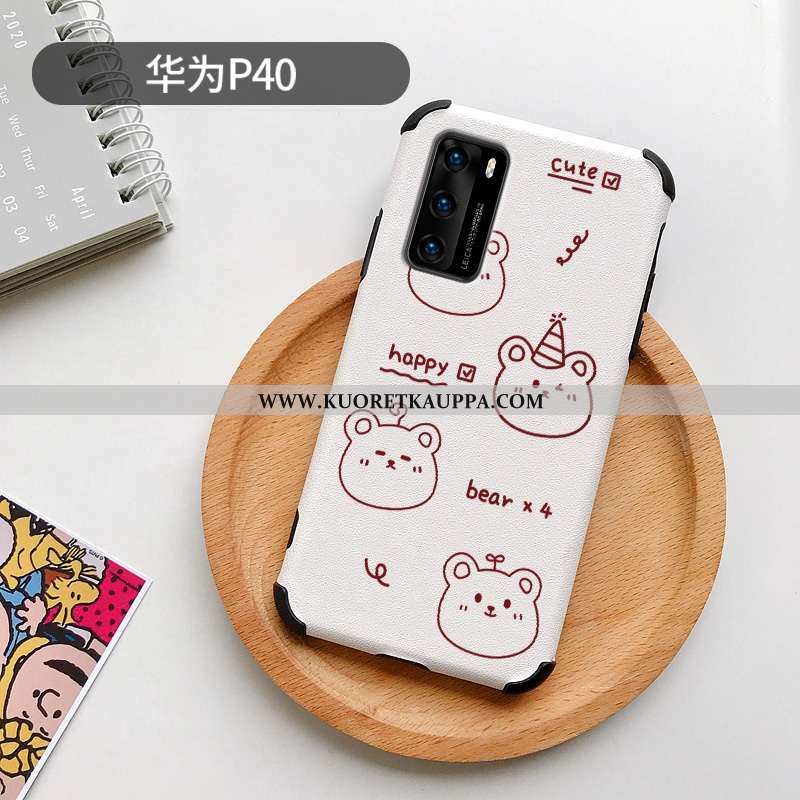 Kuori Huawei P40, Kuoret Huawei P40, Kotelo Huawei P40 Tila Persoonallisuus Pieni Silikoni Murtumato