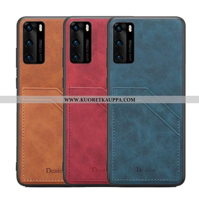 Kuori Huawei P40, Kuoret Huawei P40, Kotelo Huawei P40 Valo Suojaus Pehmeä Neste Kortti Suuntaus Sin