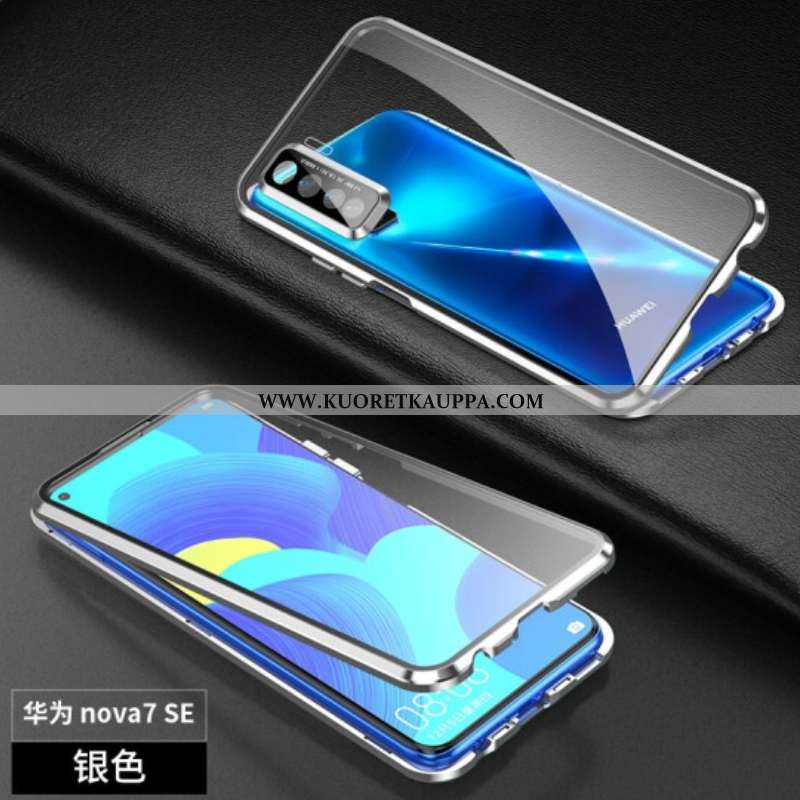 Kuori Huawei P40 Lite 5g, Kuoret Huawei P40 Lite 5g, Kotelo Huawei P40 Lite 5g Lasi Suojaus Violetti