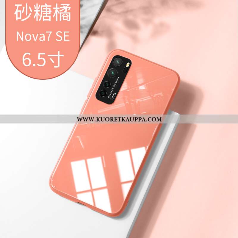 Kuori Huawei P40 Lite 5g, Kuoret Huawei P40 Lite 5g, Kotelo Huawei P40 Lite 5g Lasi Suuntaus Harmaa 