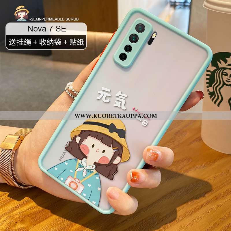 Kuori Huawei P40 Lite 5g, Kuoret Huawei P40 Lite 5g, Kotelo Huawei P40 Lite 5g Läpinäkyvä Pesty Sued