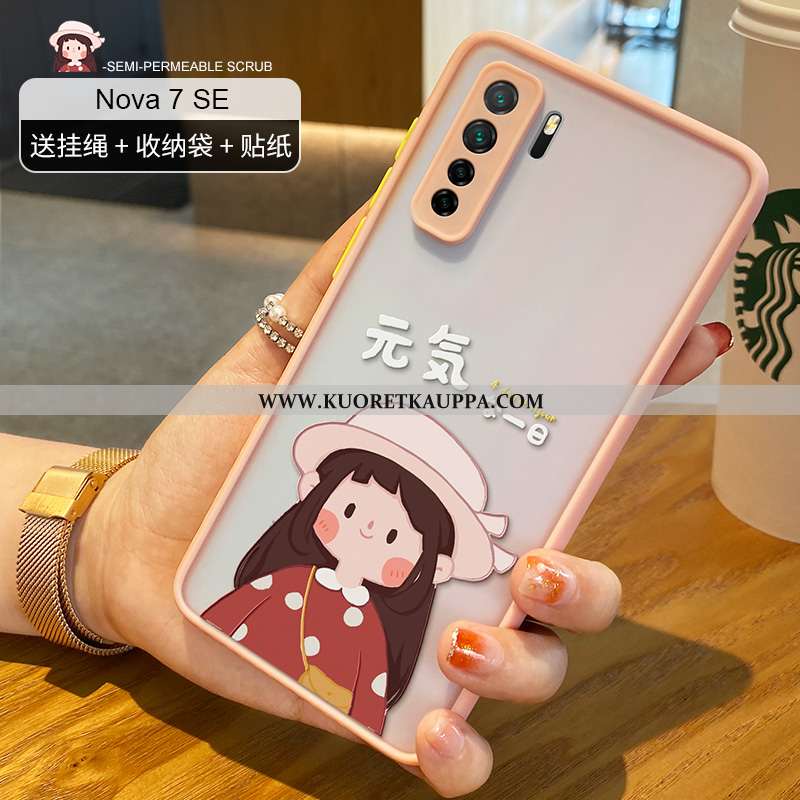 Kuori Huawei P40 Lite 5g, Kuoret Huawei P40 Lite 5g, Kotelo Huawei P40 Lite 5g Läpinäkyvä Pesty Sued