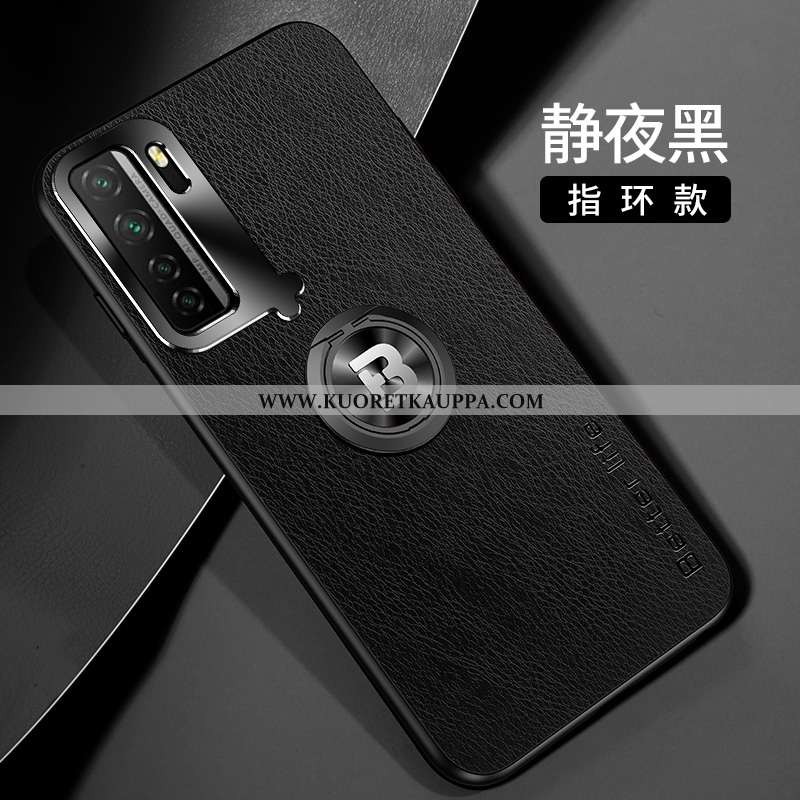 Kuori Huawei P40 Lite 5g, Kuoret Huawei P40 Lite 5g, Kotelo Huawei P40 Lite 5g Nahka Kukkakuvio Meta