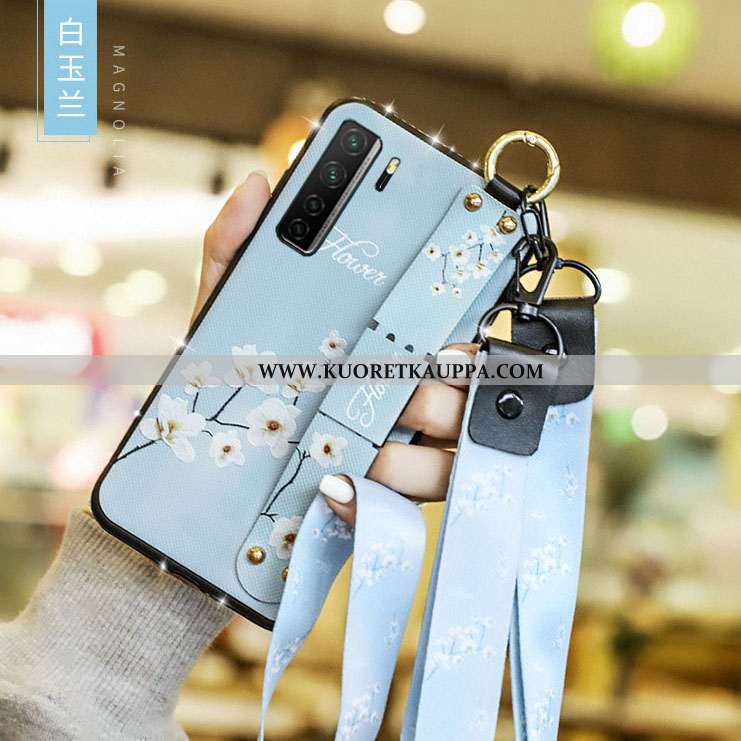 Kuori Huawei P40 Lite 5g, Kuoret Huawei P40 Lite 5g, Kotelo Huawei P40 Lite 5g Nahkakuori Rhinestone