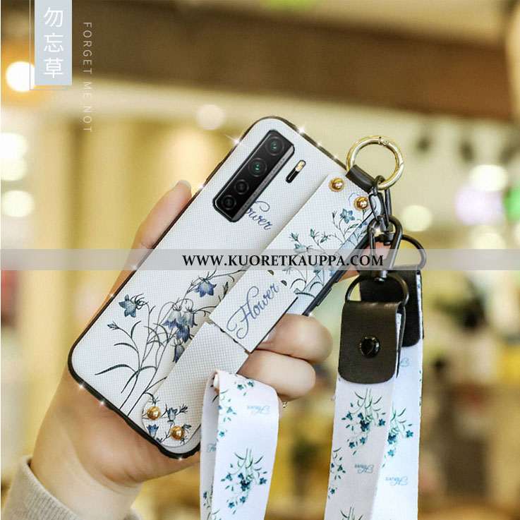 Kuori Huawei P40 Lite 5g, Kuoret Huawei P40 Lite 5g, Kotelo Huawei P40 Lite 5g Nahkakuori Rhinestone
