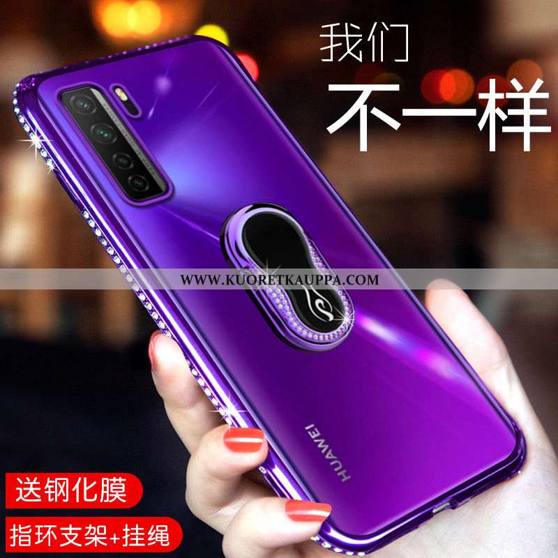 Kuori Huawei P40 Lite 5g, Kuoret Huawei P40 Lite 5g, Kotelo Huawei P40 Lite 5g Rhinestone Inlay Suun