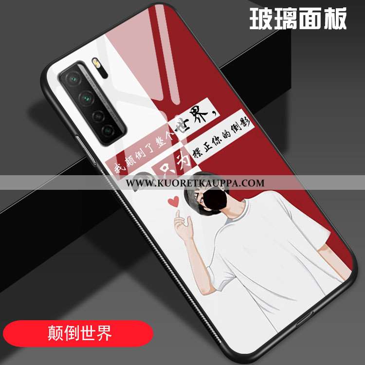 Kuori Huawei P40 Lite 5g, Kuoret Huawei P40 Lite 5g, Kotelo Huawei P40 Lite 5g Silikoni Lasi Persoon