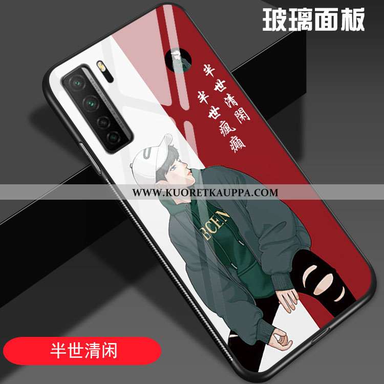 Kuori Huawei P40 Lite 5g, Kuoret Huawei P40 Lite 5g, Kotelo Huawei P40 Lite 5g Silikoni Lasi Persoon