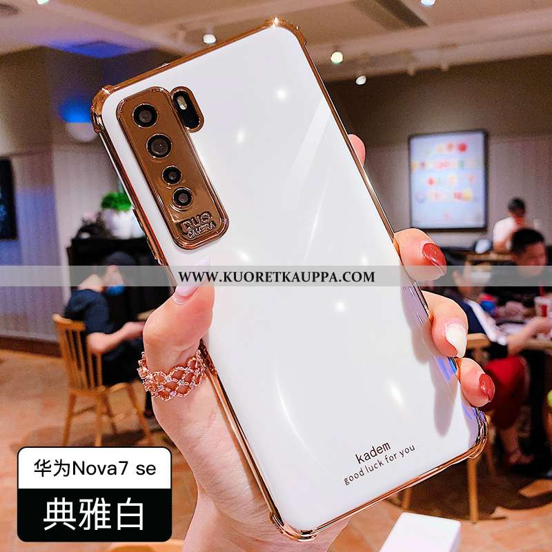 Kuori Huawei P40 Lite 5g, Kuoret Huawei P40 Lite 5g, Kotelo Huawei P40 Lite 5g Silikoni Suojaus Vihr