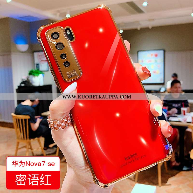 Kuori Huawei P40 Lite 5g, Kuoret Huawei P40 Lite 5g, Kotelo Huawei P40 Lite 5g Silikoni Suojaus Vihr