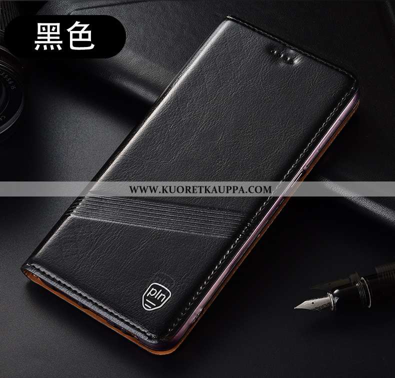 Kuori Huawei P40 Lite E, Kuoret Huawei P40 Lite E, Kotelo Huawei P40 Lite E Kukkakuvio Suojaus Musta