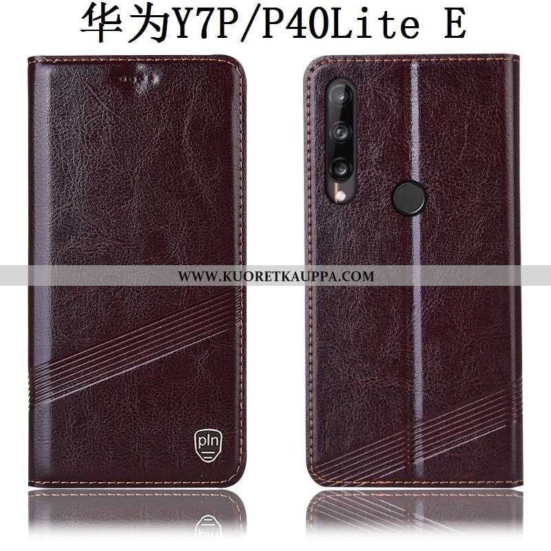 Kuori Huawei P40 Lite E, Kuoret Huawei P40 Lite E, Kotelo Huawei P40 Lite E Kukkakuvio Suojaus Musta