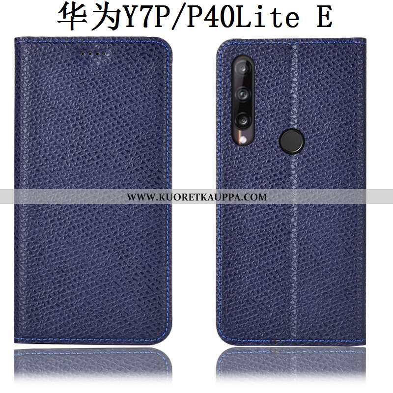 Kuori Huawei P40 Lite E, Kuoret Huawei P40 Lite E, Kotelo Huawei P40 Lite E Kukkakuvio Suojaus Tumma