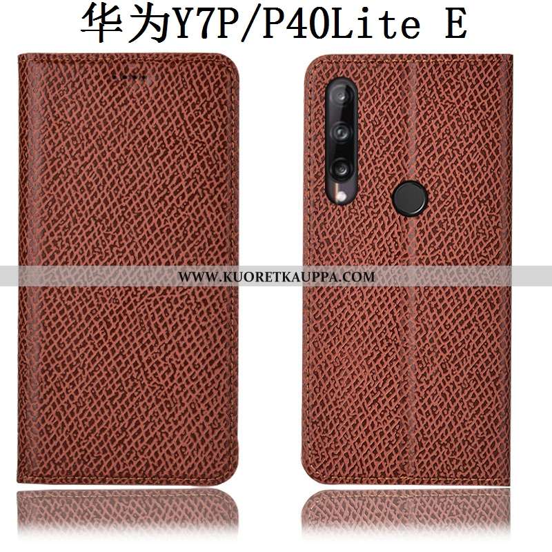 Kuori Huawei P40 Lite E, Kuoret Huawei P40 Lite E, Kotelo Huawei P40 Lite E Kukkakuvio Suojaus Tumma