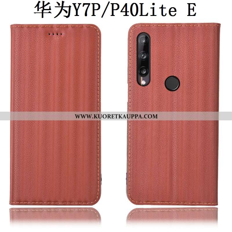 Kuori Huawei P40 Lite E, Kuoret Huawei P40 Lite E, Kotelo Huawei P40 Lite E Nahkakuori Kukkakuvio Pu