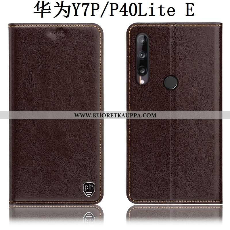 Kuori Huawei P40 Lite E, Kuoret Huawei P40 Lite E, Kotelo Huawei P40 Lite E Nahkakuori Kukkakuvio Su