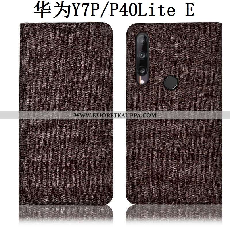Kuori Huawei P40 Lite E, Kuoret Huawei P40 Lite E, Kotelo Huawei P40 Lite E Nahkakuori Suojaus All I