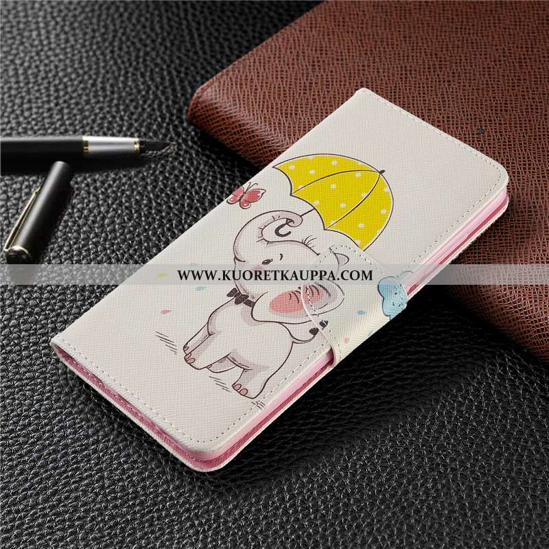 Kuori Huawei P40 Lite E, Kuoret Huawei P40 Lite E, Kotelo Huawei P40 Lite E Nahkakuori Suojaus Maala