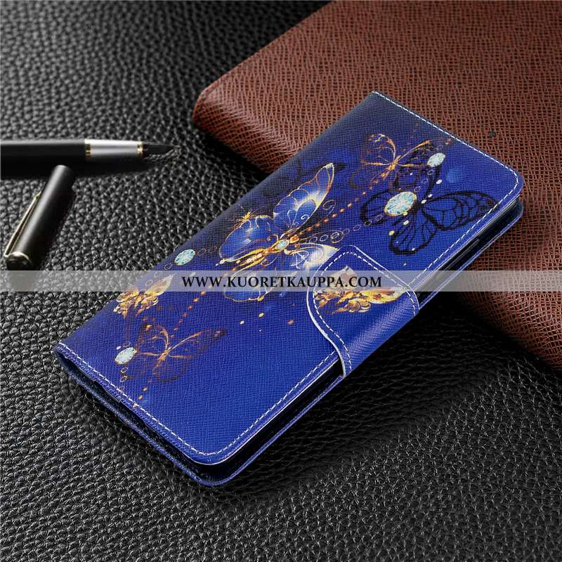 Kuori Huawei P40 Lite E, Kuoret Huawei P40 Lite E, Kotelo Huawei P40 Lite E Nahkakuori Suojaus Maala