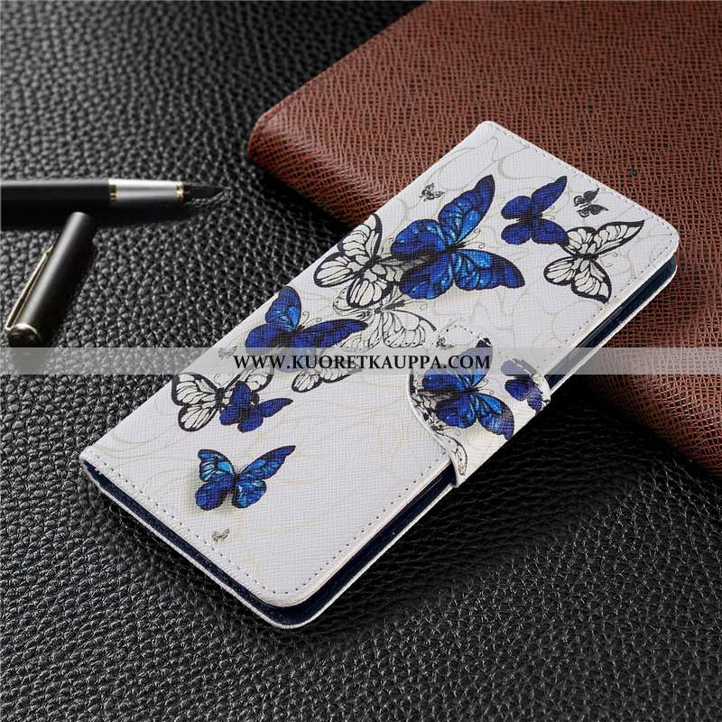 Kuori Huawei P40 Lite E, Kuoret Huawei P40 Lite E, Kotelo Huawei P40 Lite E Nahkakuori Suojaus Maala