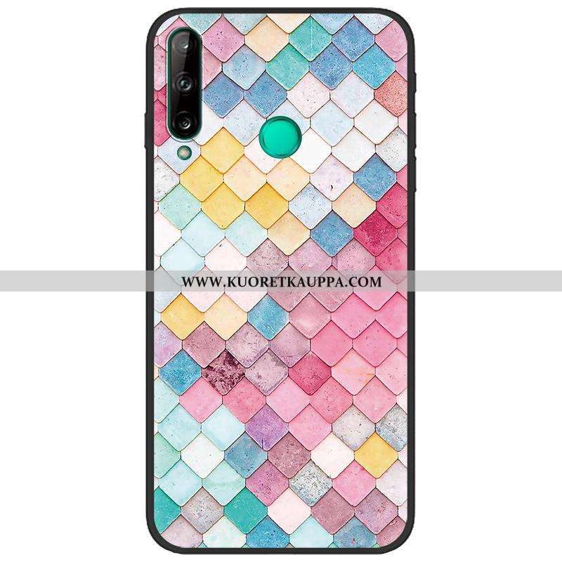 Kuori Huawei P40 Lite E, Kuoret Huawei P40 Lite E, Kotelo Huawei P40 Lite E Pesty Suede Luova Pehmeä