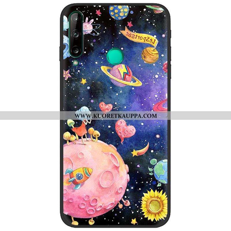 Kuori Huawei P40 Lite E, Kuoret Huawei P40 Lite E, Kotelo Huawei P40 Lite E Pesty Suede Luova Pehmeä