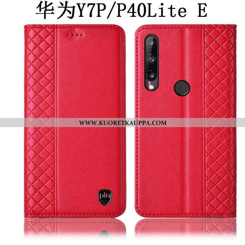 Kuori Huawei P40 Lite E, Kuoret Huawei P40 Lite E, Kotelo Huawei P40 Lite E Suojaus Nahkakuori All I