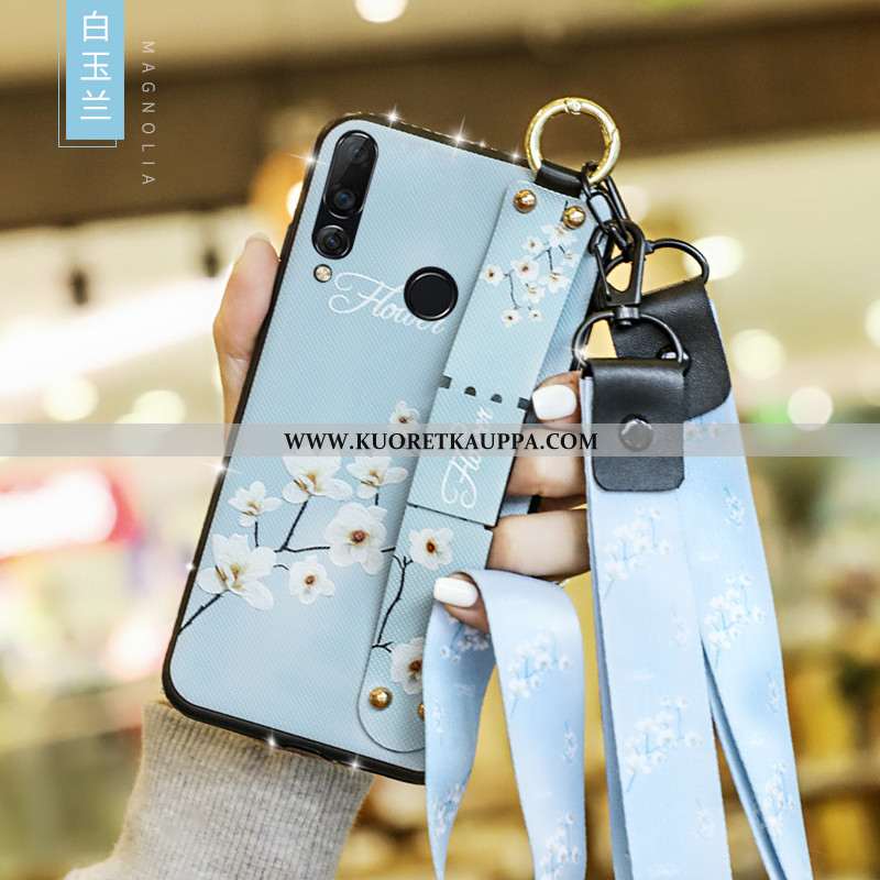 Kuori Huawei P40 Lite E, Kuoret Huawei P40 Lite E, Kotelo Huawei P40 Lite E Suuntaus Silikoni Valkoi