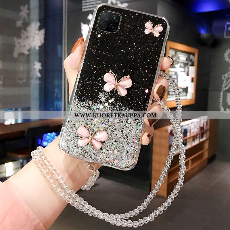 Kuori Huawei P40 Lite, Kuoret Huawei P40 Lite, Kotelo Huawei P40 Lite Kristalli Tila Rhinestone Inla