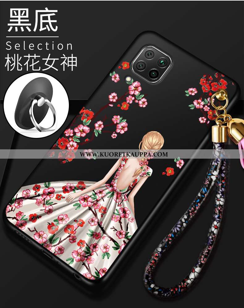 Kuori Huawei P40 Lite, Kuoret Huawei P40 Lite, Kotelo Huawei P40 Lite Luova Pehmeä Neste Suojaus Val