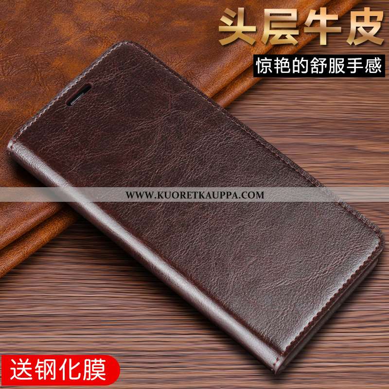 Kuori Huawei P40 Lite, Kuoret Huawei P40 Lite, Kotelo Huawei P40 Lite Nahkakuori Aito Nahka Puhelime