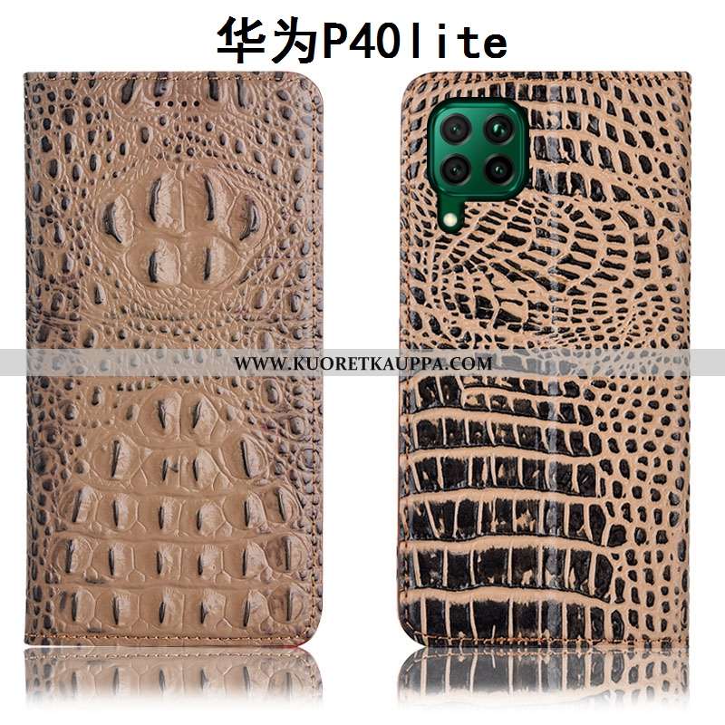 Kuori Huawei P40 Lite, Kuoret Huawei P40 Lite, Kotelo Huawei P40 Lite Suojaus Nahkakuori All Inclusi