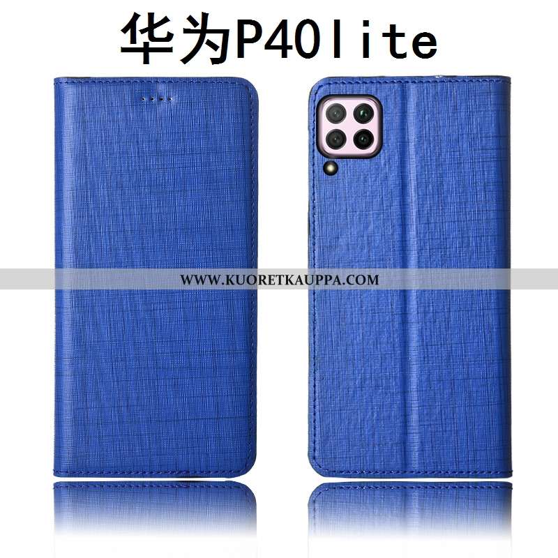 Kuori Huawei P40 Lite, Kuoret Huawei P40 Lite, Kotelo Huawei P40 Lite Suojaus Nahkakuori Uusi Aito N