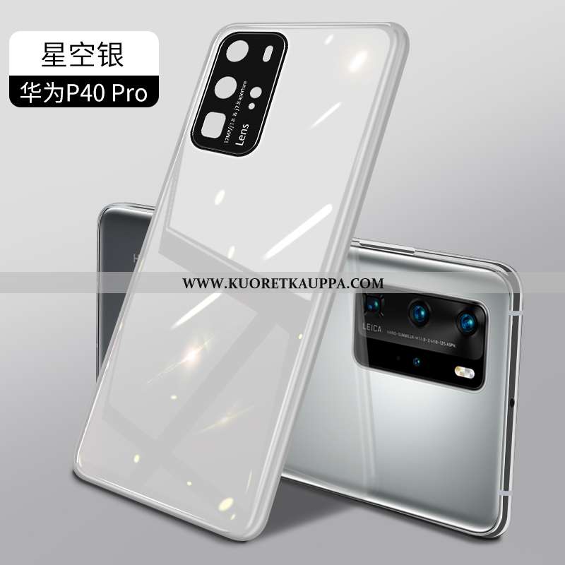 Kuori Huawei P40 Pro, Kuoret Huawei P40 Pro, Kotelo Huawei P40 Pro Lasi Suuntaus Ylellisyys Net Red 