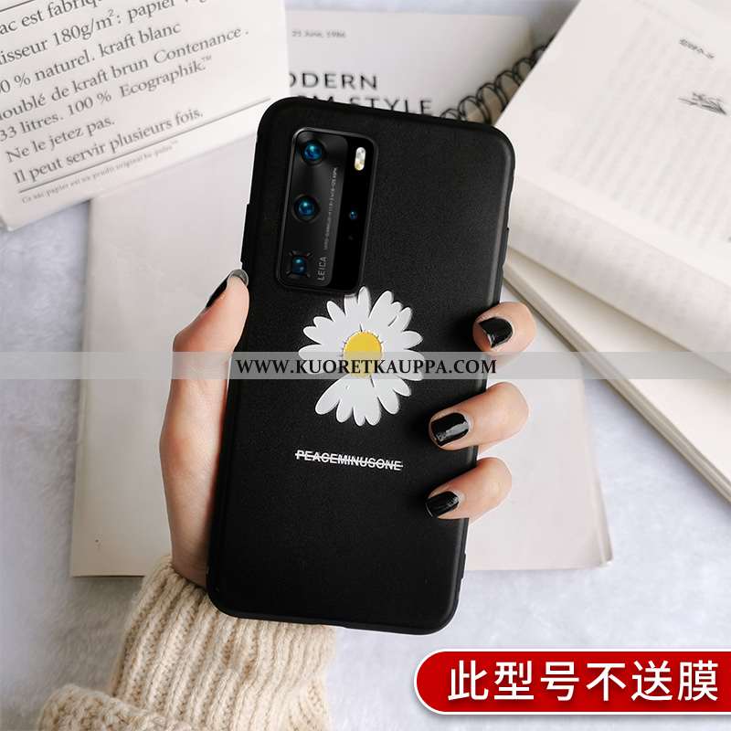 Kuori Huawei P40 Pro, Kuoret Huawei P40 Pro, Kotelo Huawei P40 Pro Luova Kohokuviointi Rakastunut Pe