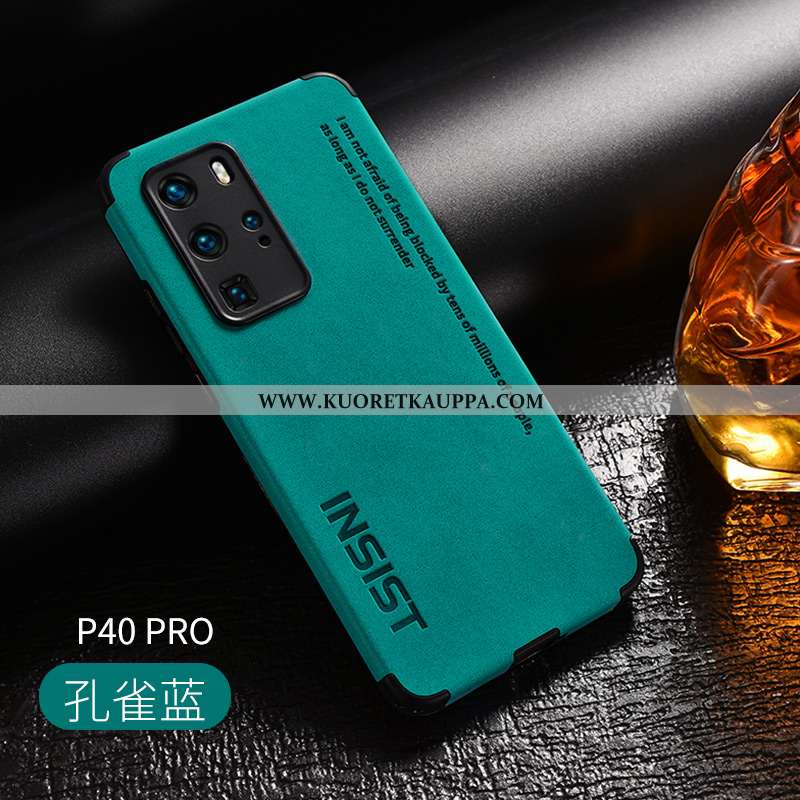 Kuori Huawei P40 Pro, Kuoret Huawei P40 Pro, Kotelo Huawei P40 Pro Nahka Valo Pesty Suede Rakenne Mu