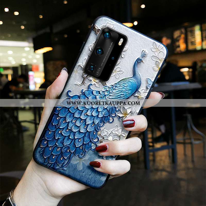 Kuori Huawei P40 Pro, Kuoret Huawei P40 Pro, Kotelo Huawei P40 Pro Pehmeä Neste Silikoni Pesty Suede