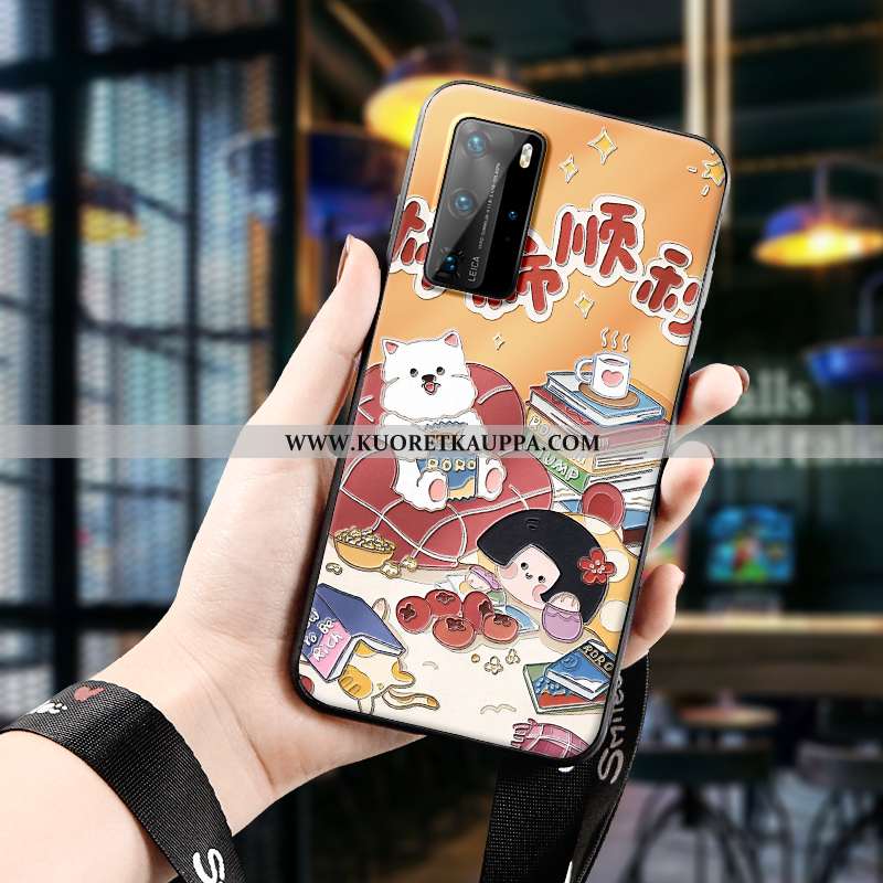 Kuori Huawei P40 Pro, Kuoret Huawei P40 Pro, Kotelo Huawei P40 Pro Persoonallisuus Luova Ulotteinen 