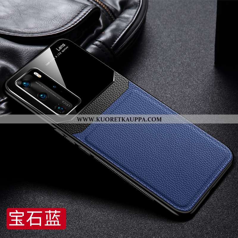 Kuori Huawei P40 Pro, Kuoret Huawei P40 Pro, Kotelo Huawei P40 Pro Pesty Suede Persoonallisuus Murtu