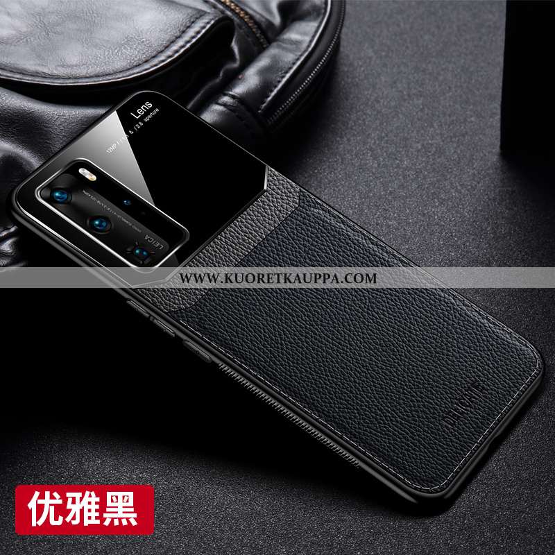 Kuori Huawei P40 Pro, Kuoret Huawei P40 Pro, Kotelo Huawei P40 Pro Pesty Suede Persoonallisuus Murtu