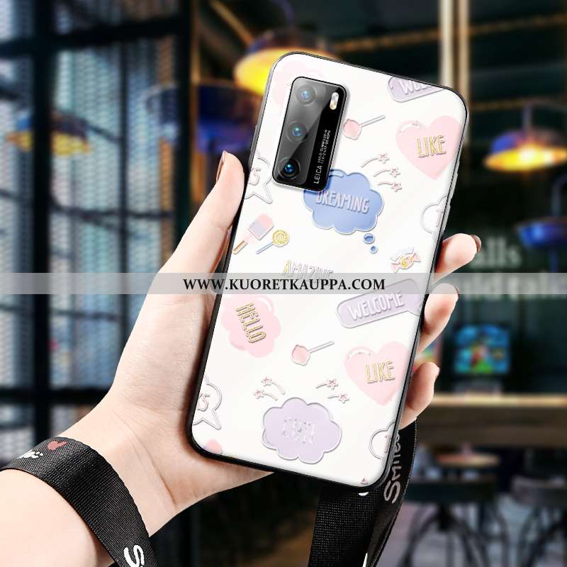 Kuori Huawei P40 Pro, Kuoret Huawei P40 Pro, Kotelo Huawei P40 Pro Sarjakuva Ihana Suuntaus Ultra Be