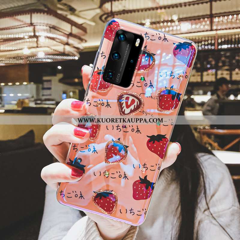 Kuori Huawei P40 Pro, Kuoret Huawei P40 Pro, Kotelo Huawei P40 Pro Silikoni Ihana Murtumaton Pehmeä 