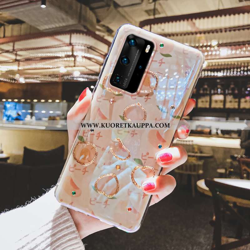 Kuori Huawei P40 Pro, Kuoret Huawei P40 Pro, Kotelo Huawei P40 Pro Silikoni Ihana Murtumaton Pehmeä 