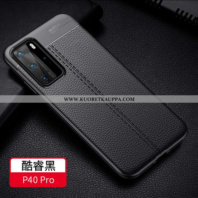 Kuori Huawei P40 Pro, Kuoret Huawei P40 Pro, Kotelo Huawei P40 Pro Suojaus Nahkakuori Suuntaus Ylell