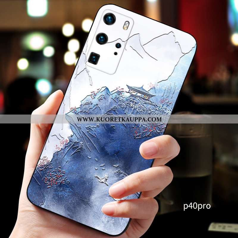 Kuori Huawei P40 Pro, Kuoret Huawei P40 Pro, Kotelo Huawei P40 Pro Suojaus Pesty Suede Kiinalainen T