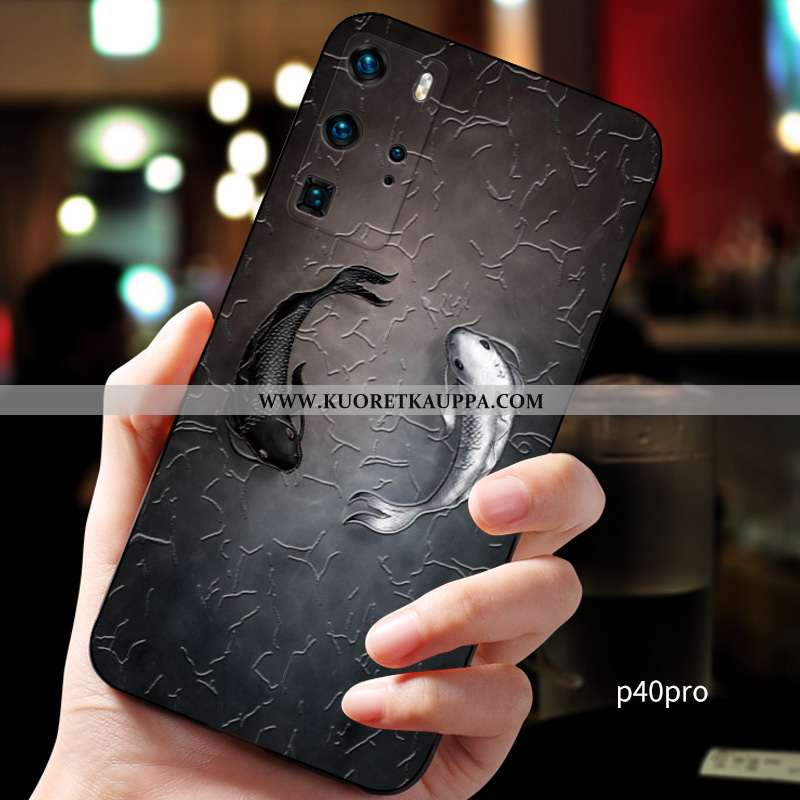 Kuori Huawei P40 Pro, Kuoret Huawei P40 Pro, Kotelo Huawei P40 Pro Suojaus Pesty Suede Kiinalainen T